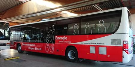 enerquinn-News: Buswerbung